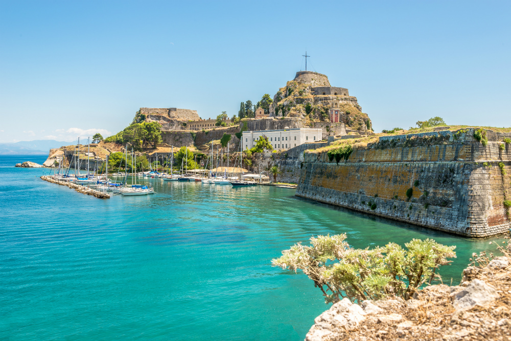 The Old Fortress Of Corfu