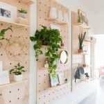 How To Install A DIY Huge Pegboard Onto The Wall