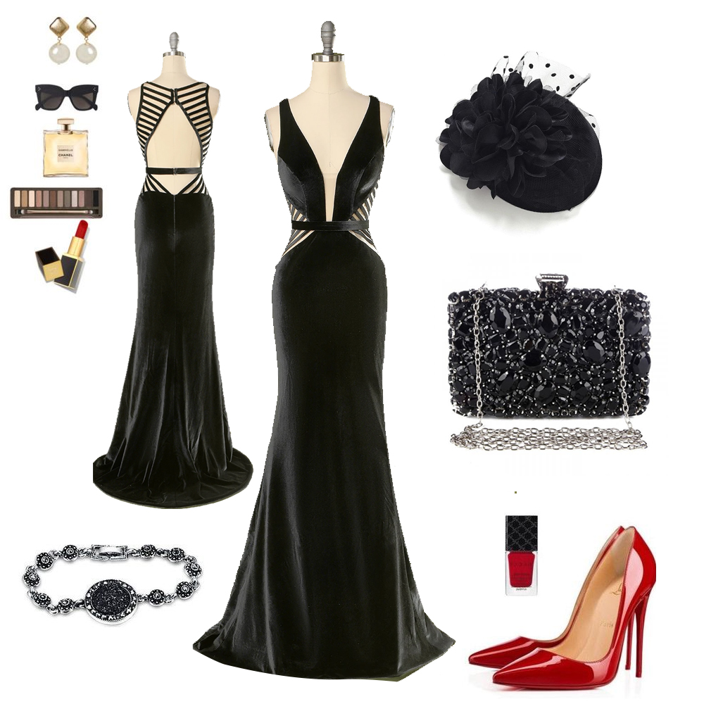 Long Formal Evening Dresses Simple A-Line Royal Blue Prom Dress with Split  DTP879 – DressTok.co.uk