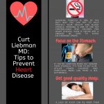 Info-graphic By Curt E. Liebman MD On Tips To Prevent Heart Disease