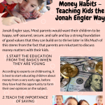2020 Infographic by Jonah Engler Good Money Habits – Teaching Kids the Jonah Engler Way