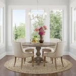 Tips When Deciding To Add A Rug Beneath Your Dining Table￼