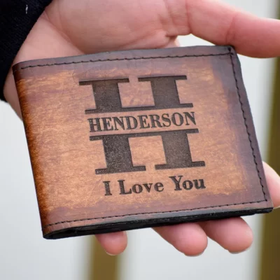 Leather Personalized Wallet
