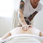 How does body-to-body massage strengthen your connection to your partner? 