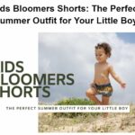 Kids Bloomers Shorts: The Perfect Summer Outfit for Your Little Boy