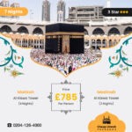 Umrah Packages for Families with Air Tickets, Visas & Hotel Accommodations
