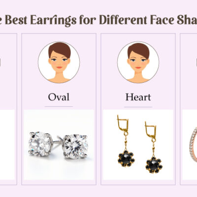 The best earrings for different face shapes.